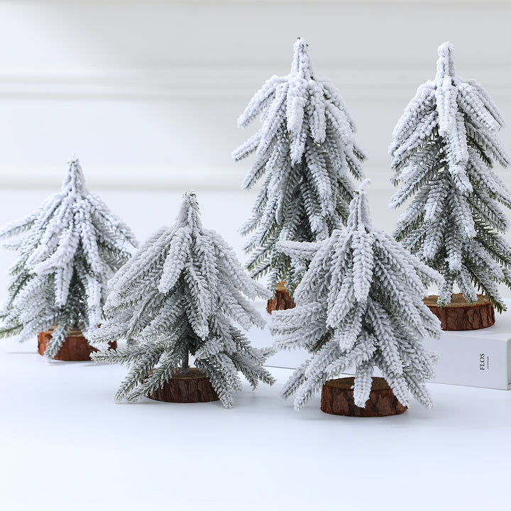 Illuminated Miniature Christmas Tree Decorations Kalsten