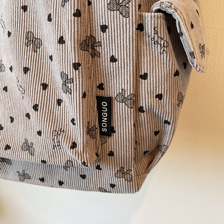 Stylish Double Pocket Tote Bag