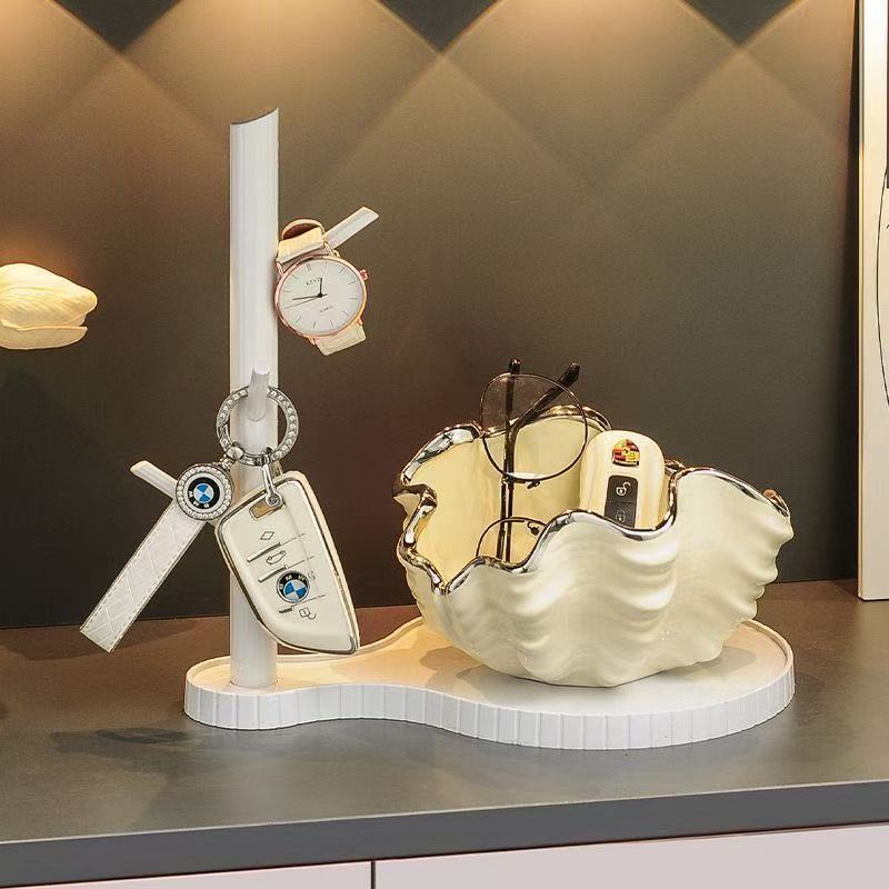 Decorative Shell Organizer for Indoor Home Display