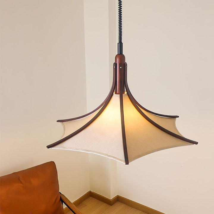 Elegant Fabric Pendant Light