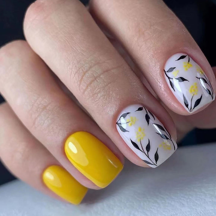 Elegant Press-On Nail Design
