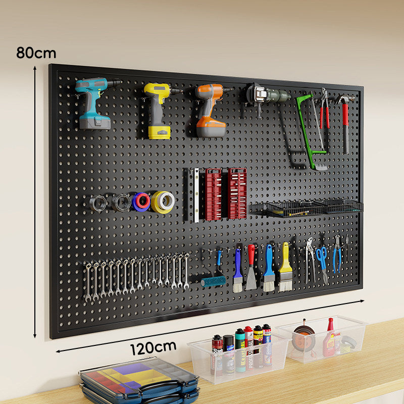 Pegboard Double-Prong Metal Hooks Compact Heavy-Duty Display Hangers