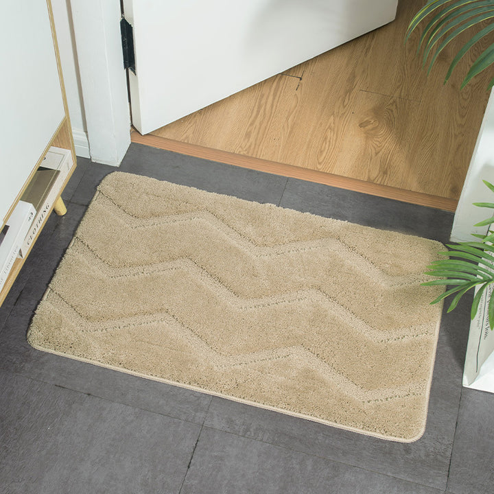 Chevron Pattern Bath Mat