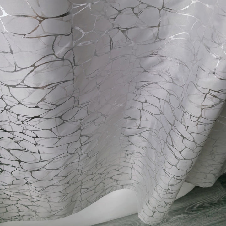 Elegant Textured Shower Curtain Kalsten