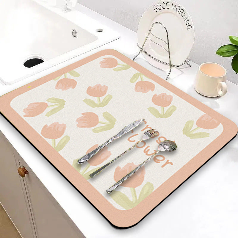 Decorative Kitchen Counter Mat