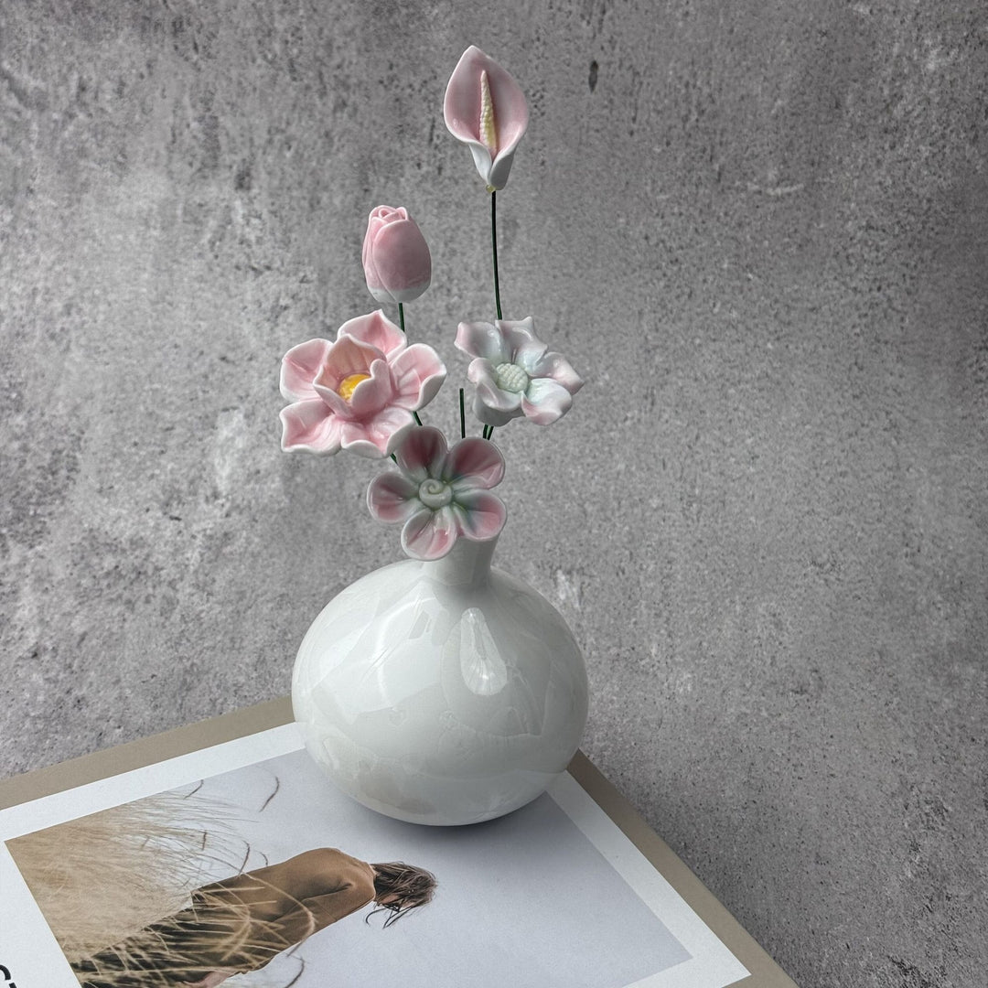 Elegant Floral Decorative Vase