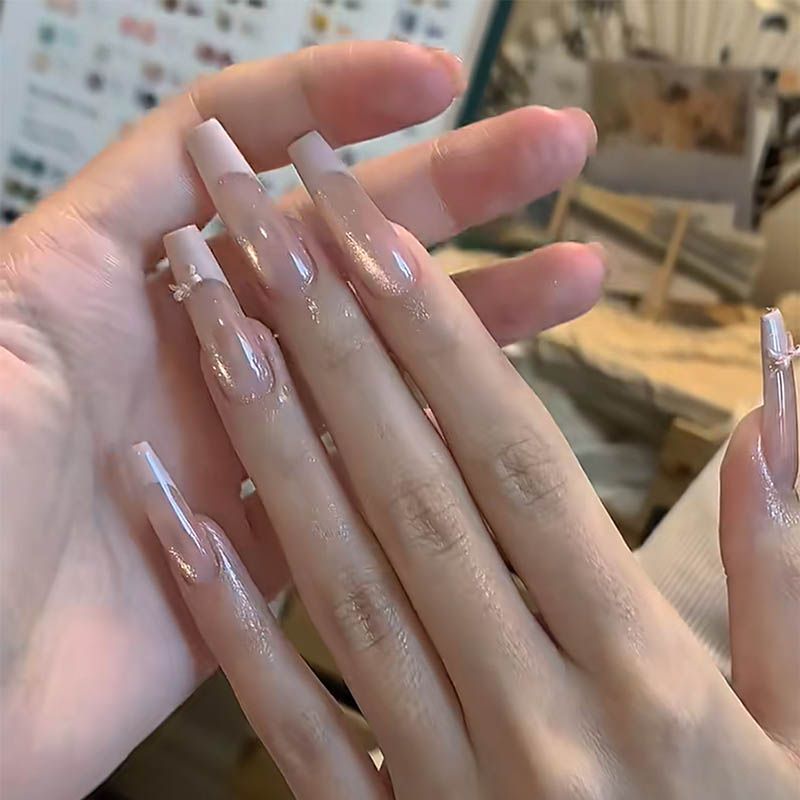 Custom Length Acrylic Nail Enhancements
