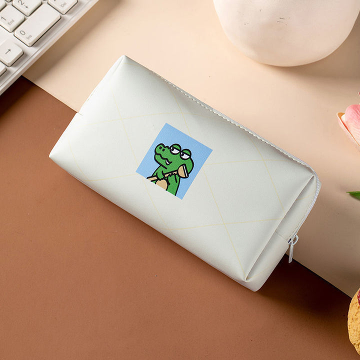 Fun Cartoon Animal-Themed Zipper Pencil Case