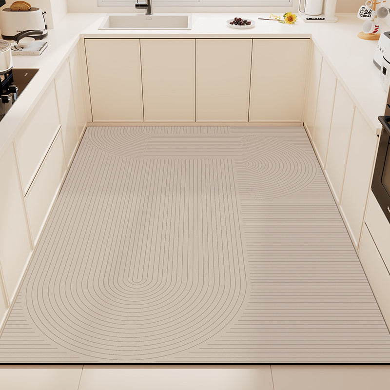 Playful Animal-Themed Non-Slip Kitchen Mat
