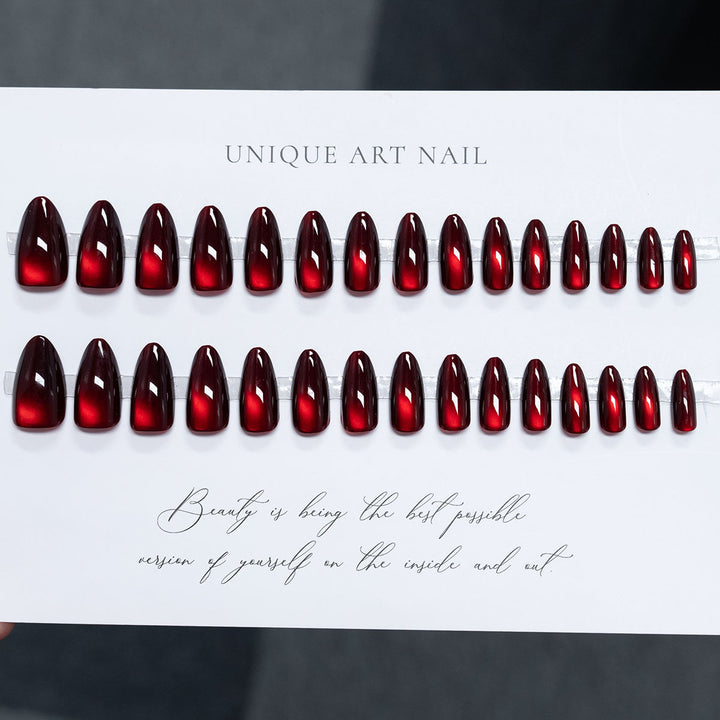 Glossy Stiletto Art Press-On Nail Set