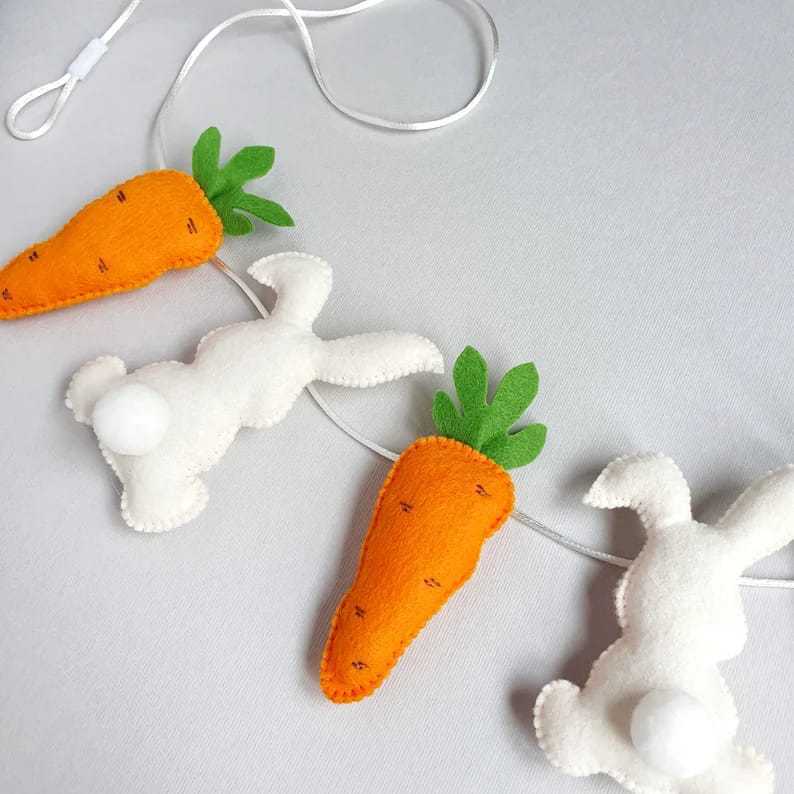 Decorative Bunny Garland  1790741607
