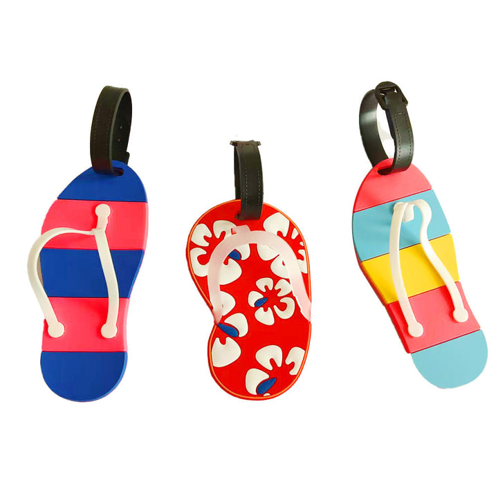 Unisex luggage tag in creative flip-flop design Kalsten