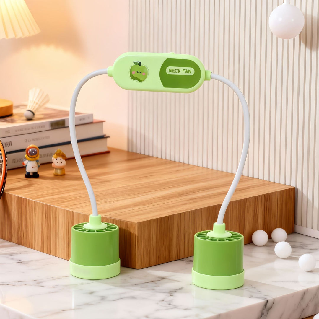 Women's Portable Neck Fan with Flexible Mount and Excellent Air Circulation Kalsten