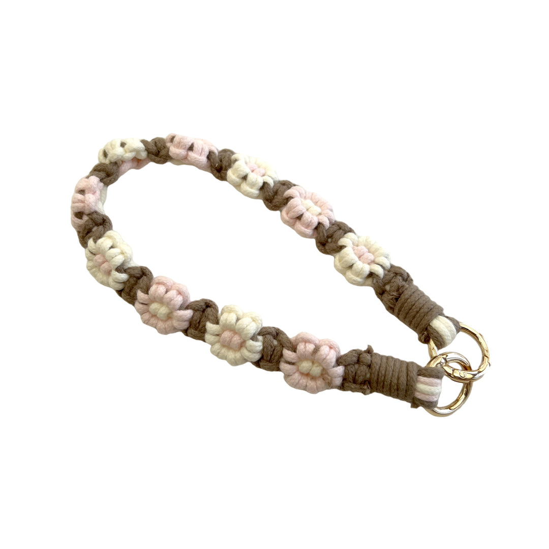 Flower Patterned Keychain Holder Kalsten