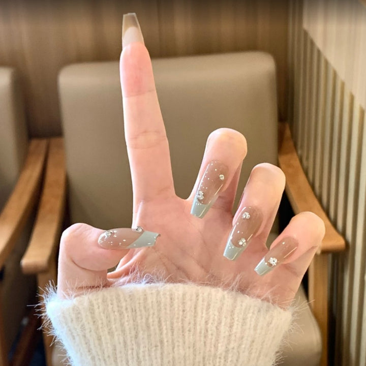 Elegant Artistic Stiletto Nail Enhancements