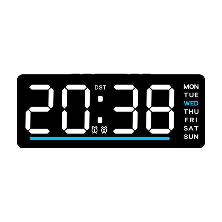 Digital wall clock with LED display Kalsten