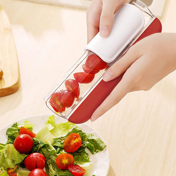 Compact Handheld Grape De-Stemmer And Cherry Pitter Fruit Preparation Tool