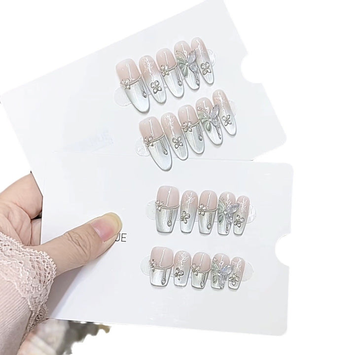 Elegant Decorative Press-On Nail Art Set Kalsten