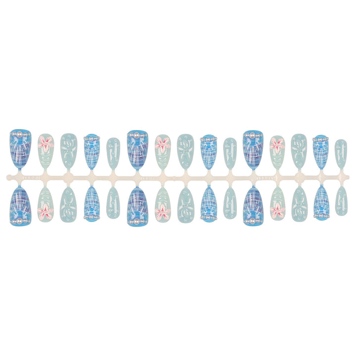 Artistic Tropical Nail Decor Set