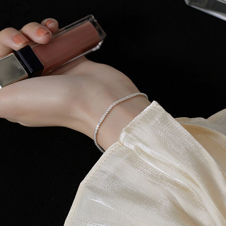 Delicate Bracelet Made of Sterling Silver Kalsten