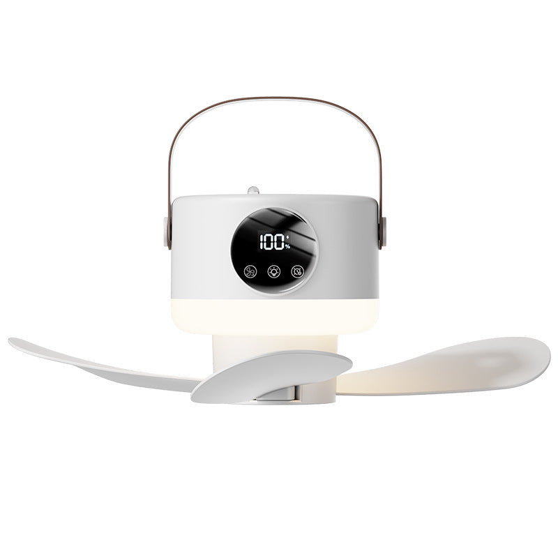 Portable multifunctional living space fan with LED lighting Kalsten