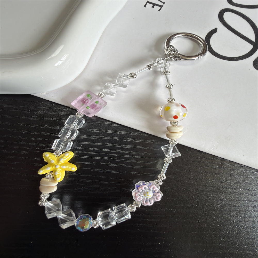 Decorative Beaded Charm Keychain Kalsten 1790135561