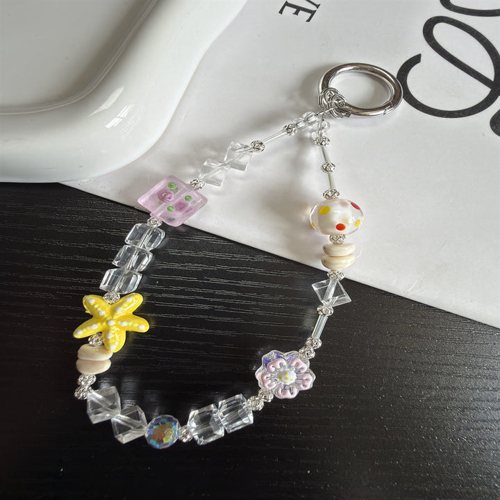 Decorative Beaded Charm Keychain Kalsten 1790135561