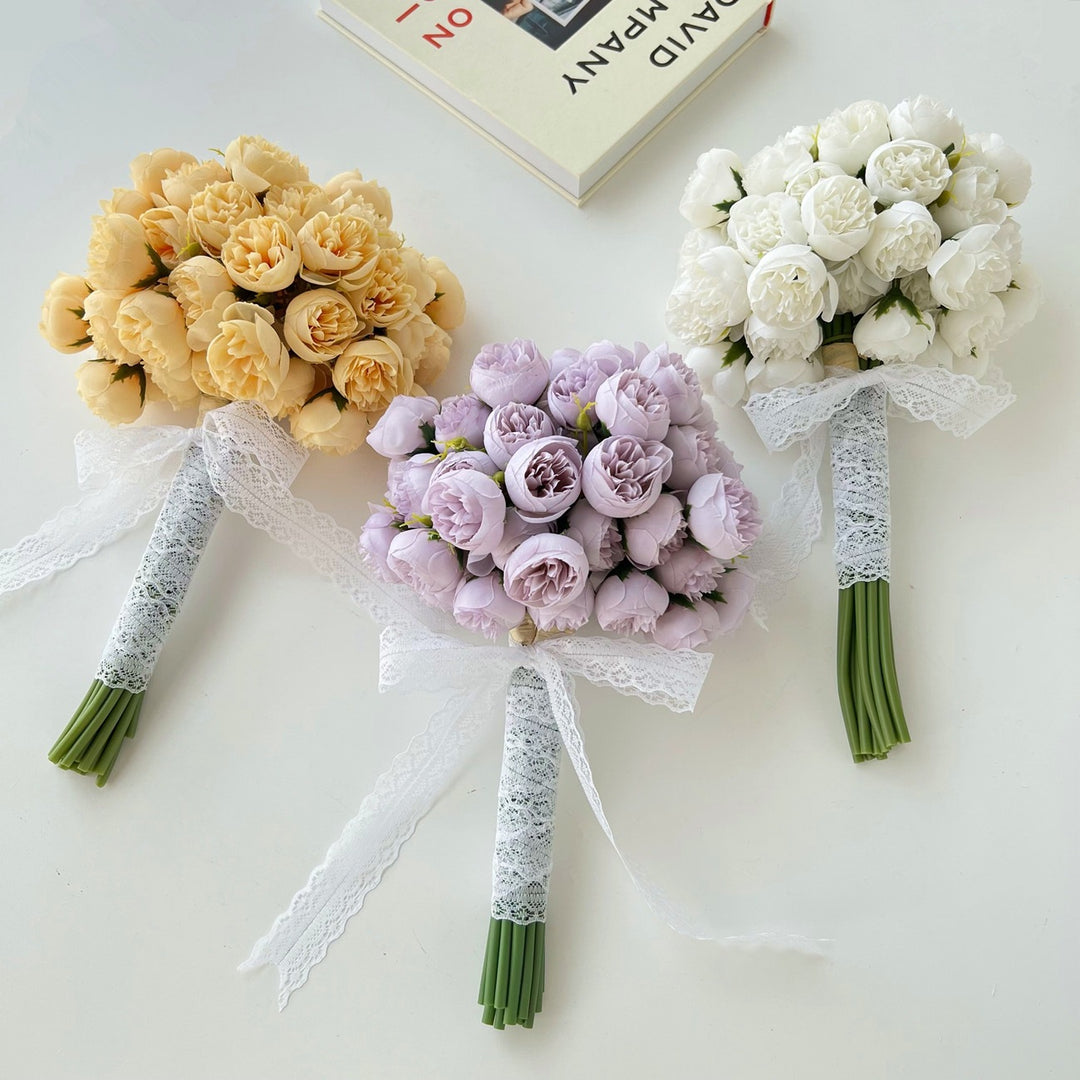 Elegant Peony Flower Bouquet