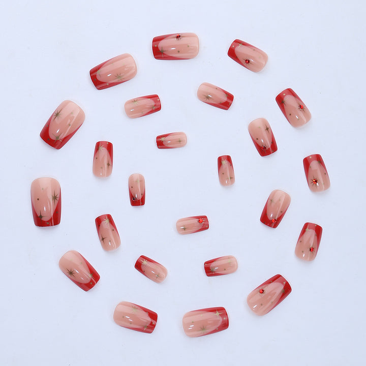 Nail set with glamorous accents Kalsten