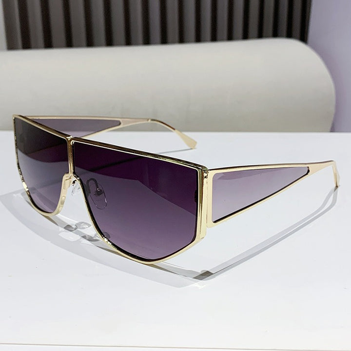 Men's Bold Statement Shield Sunglasses Kalsten