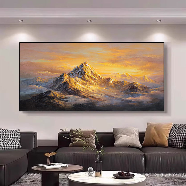 Majestic Mountain Canvas Wall Art for Home