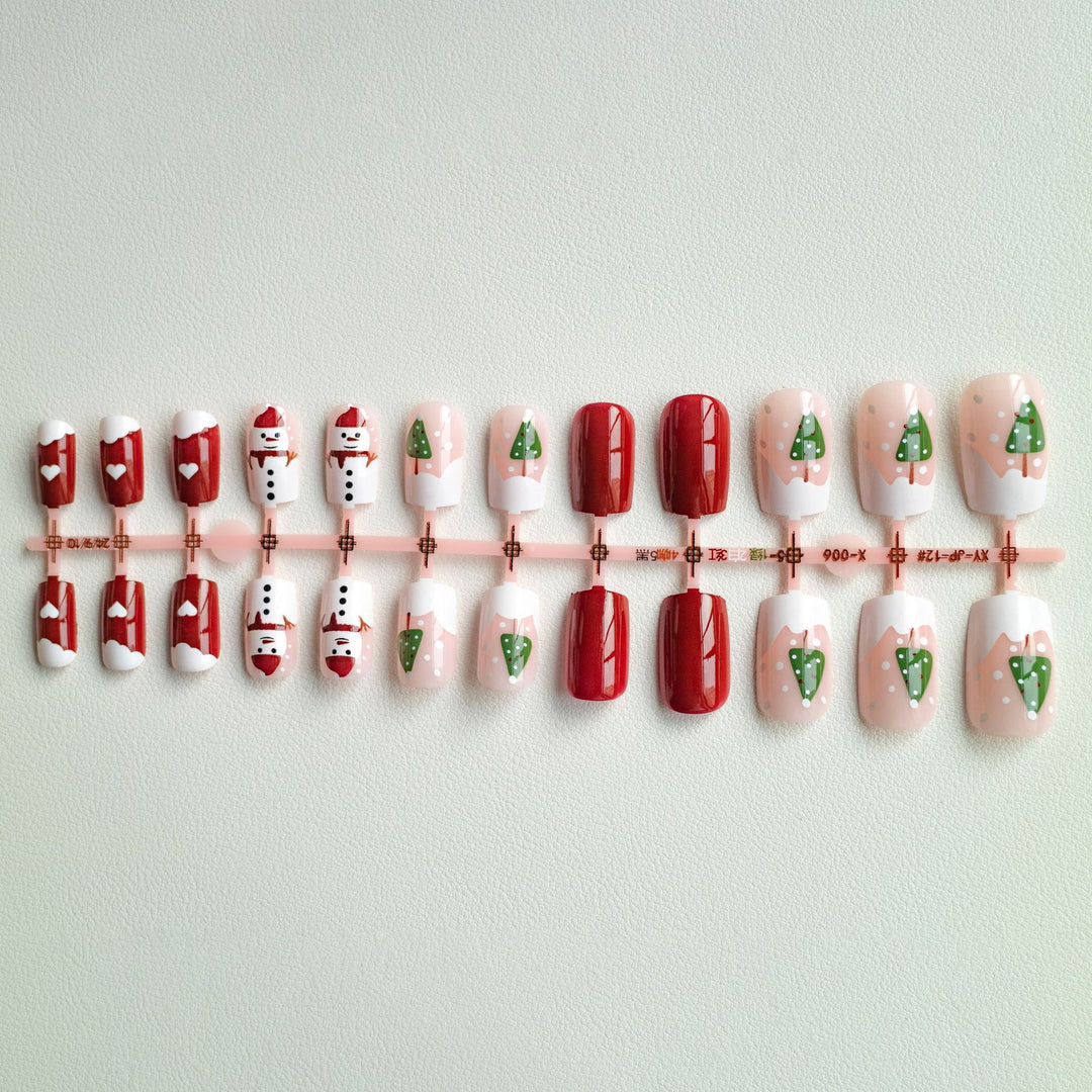 Creative Holiday-Themed Nail Art