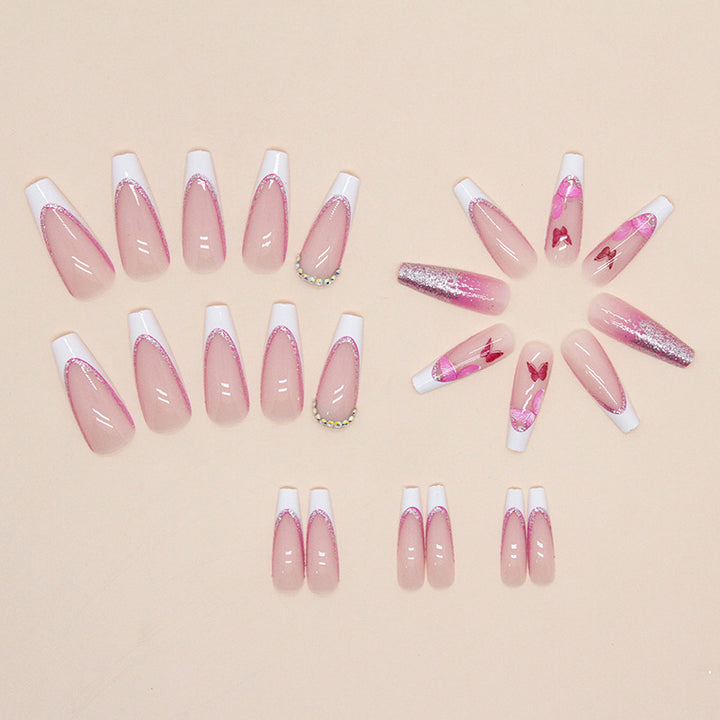 Decorative Butterfly Nail Art Extensions Kalsten