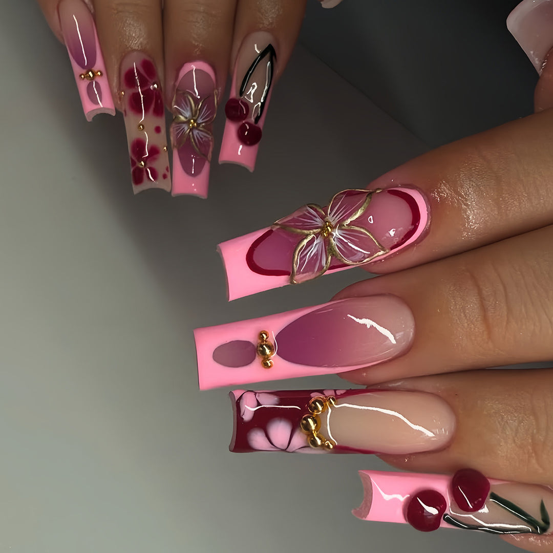 Artistic Press-On Nail Extensions Kalsten