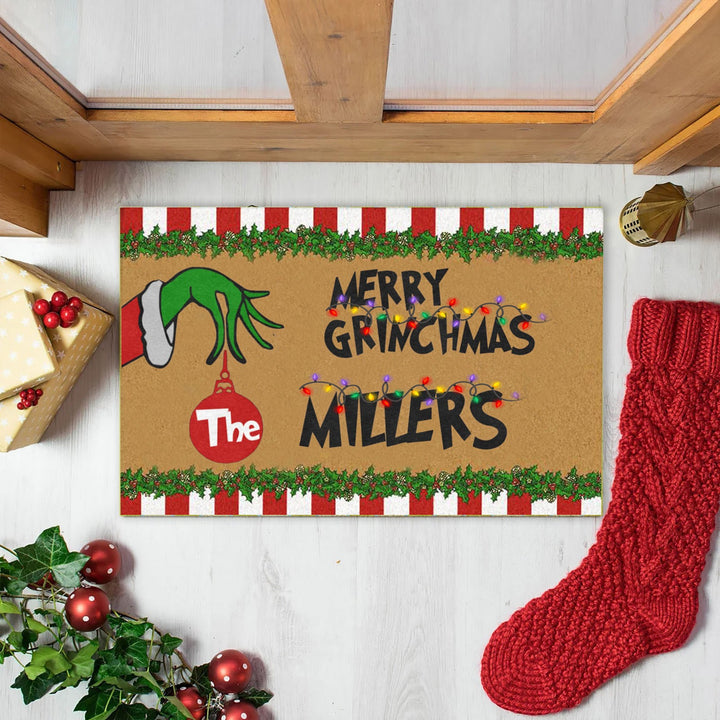 Quirky Holiday Themed Doormat