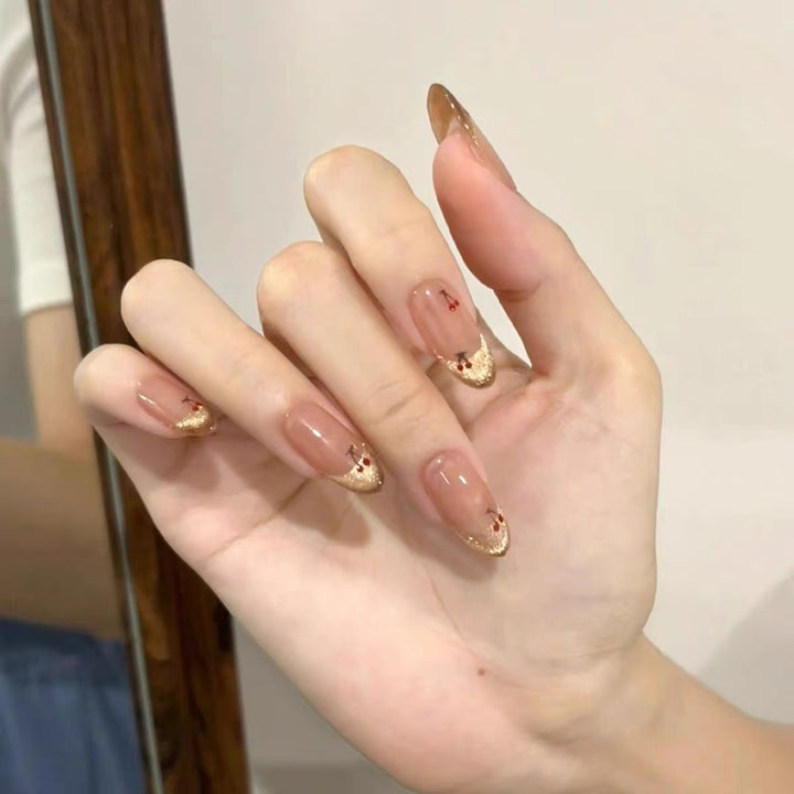 Decorative Gem-Embellished Nail Tips