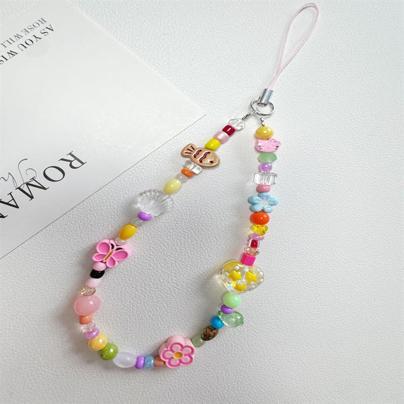 Decorative Beaded Phone Lanyard Kalsten 1790135766
