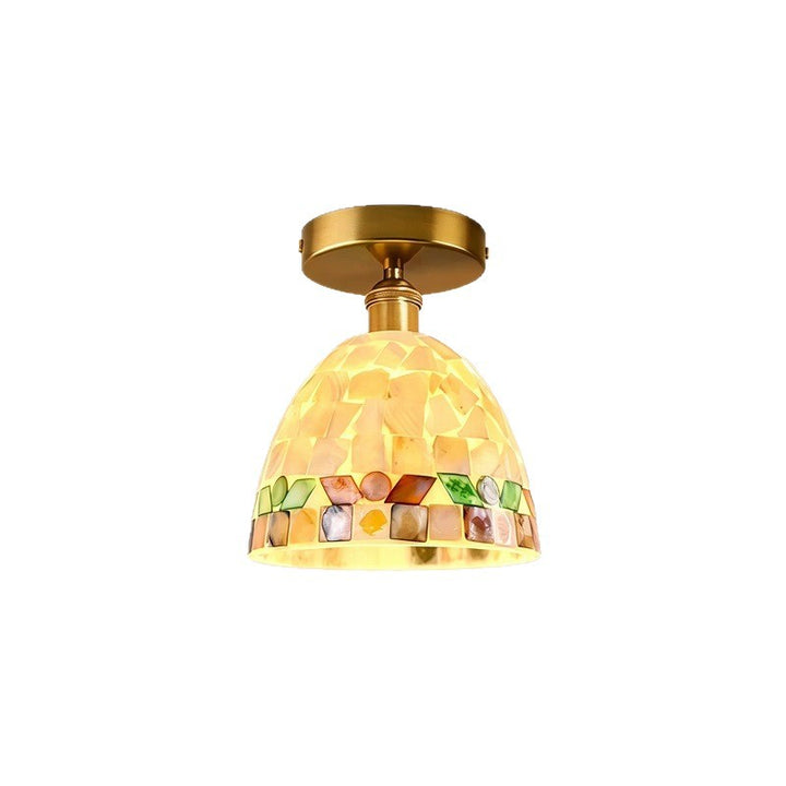 Elegant Mosaic Ceiling Light