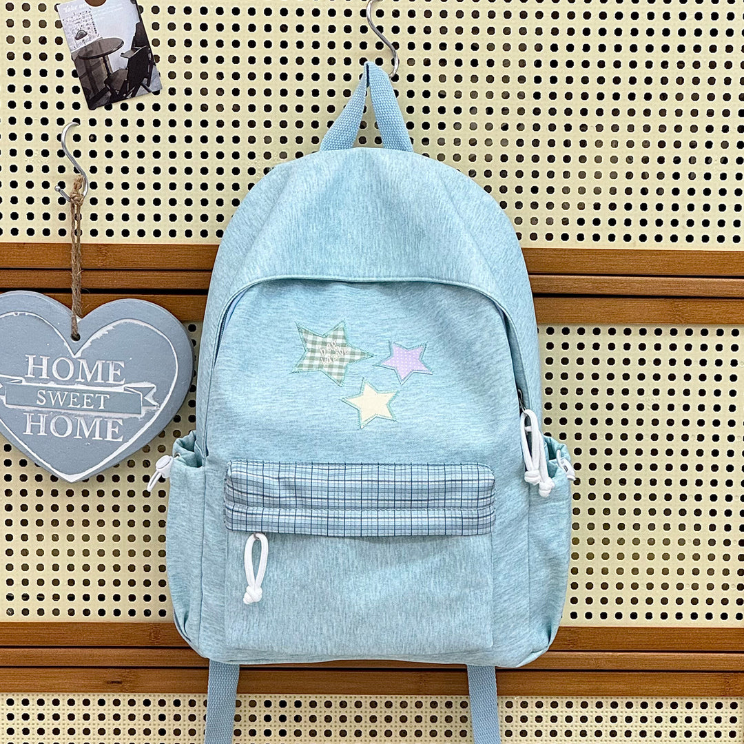 Stylish Star-Embellished Backpack Kalsten