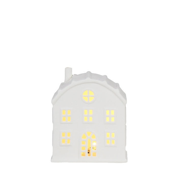 Decorative Ceramic House Candle Holder Kalsten