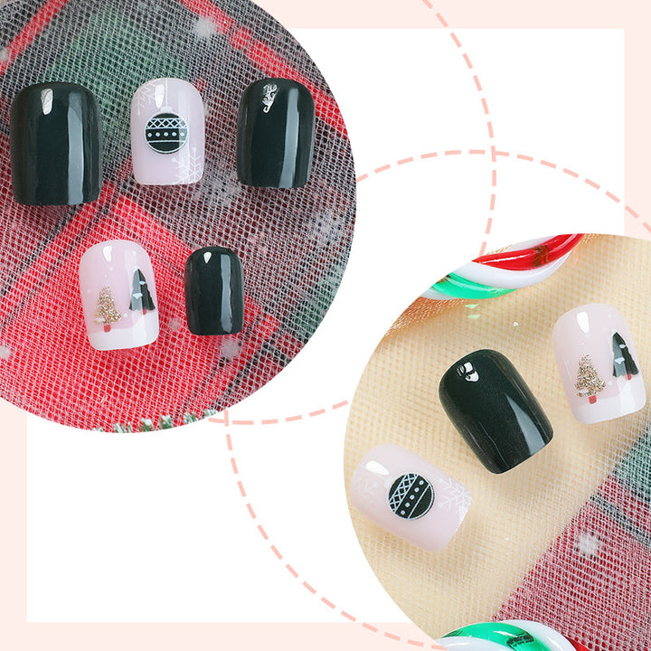 Festive Holiday Press-On Nail Art Collection Kalsten