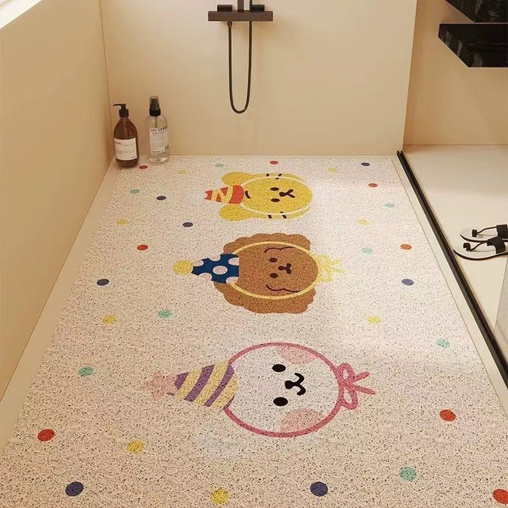 Playful Cartoon Character Area Rug Kalsten