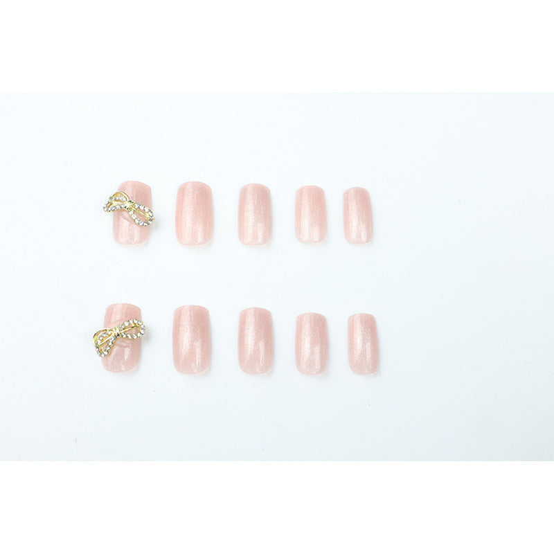 Sparkling Decorative Press-On Nail Art Kalsten