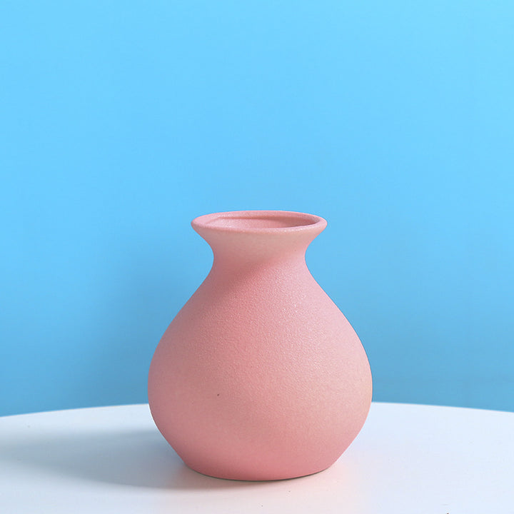 Modern Textured Decorative Ceramic Vase Kalsten