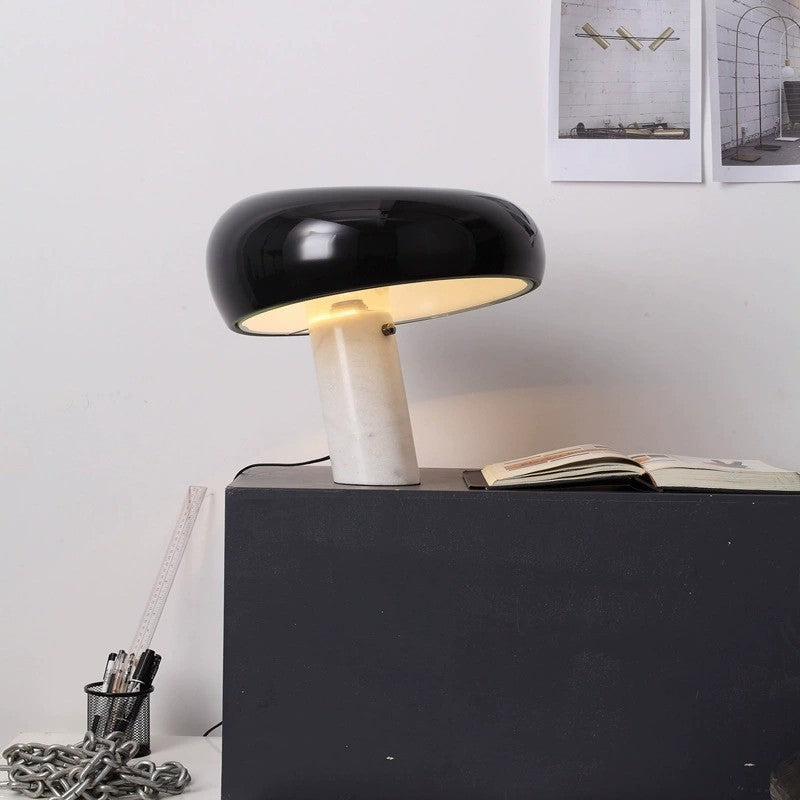 Modern Table Lamp with Geometric Design