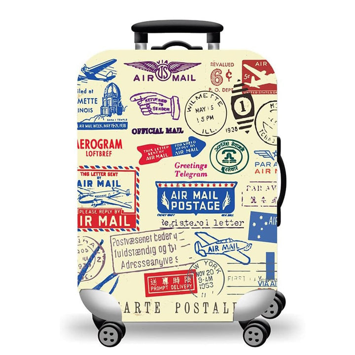 Women hard shell suitcase with stylish flamingo design Kalsten