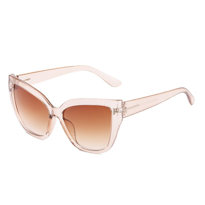 Ladies Cat-Eye Sunglasses with Fashionable Structured Frame Kalsten