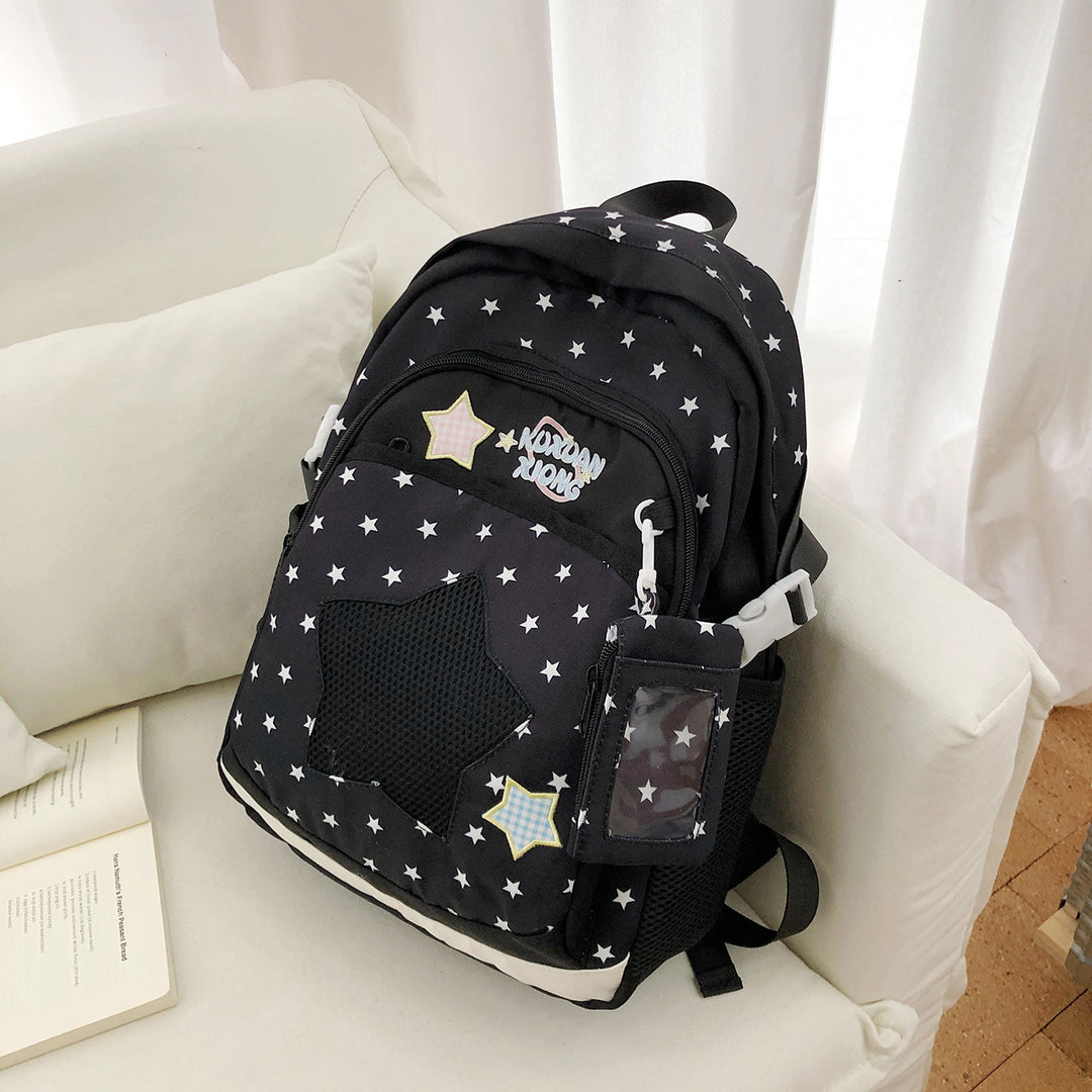 Cute Star-Print Backpack Kalsten