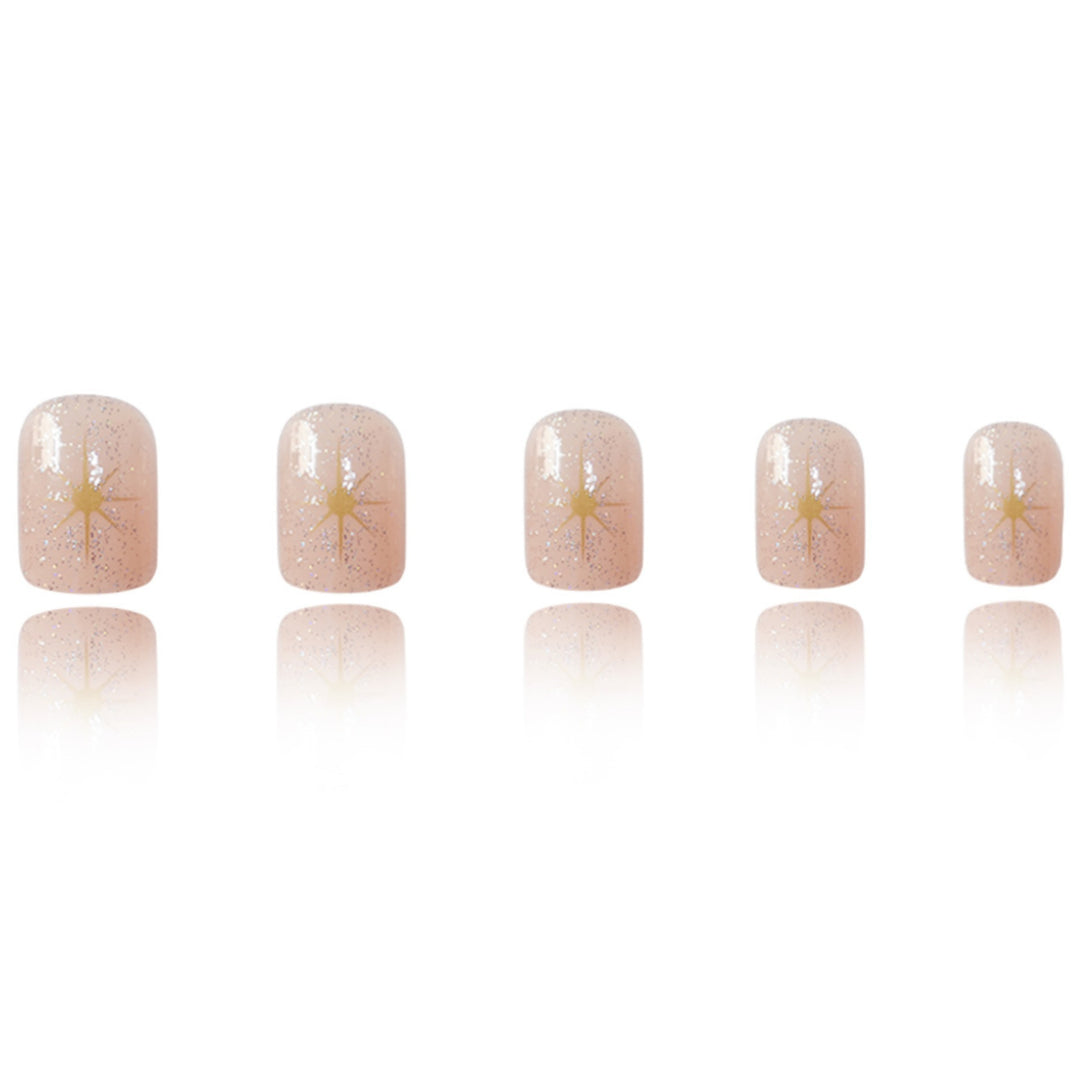 Sparkling Star Nail Art Kalsten