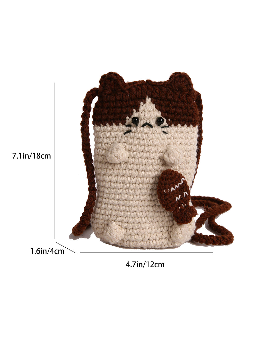 Cute Animal-Themed Crochet Mini Bag